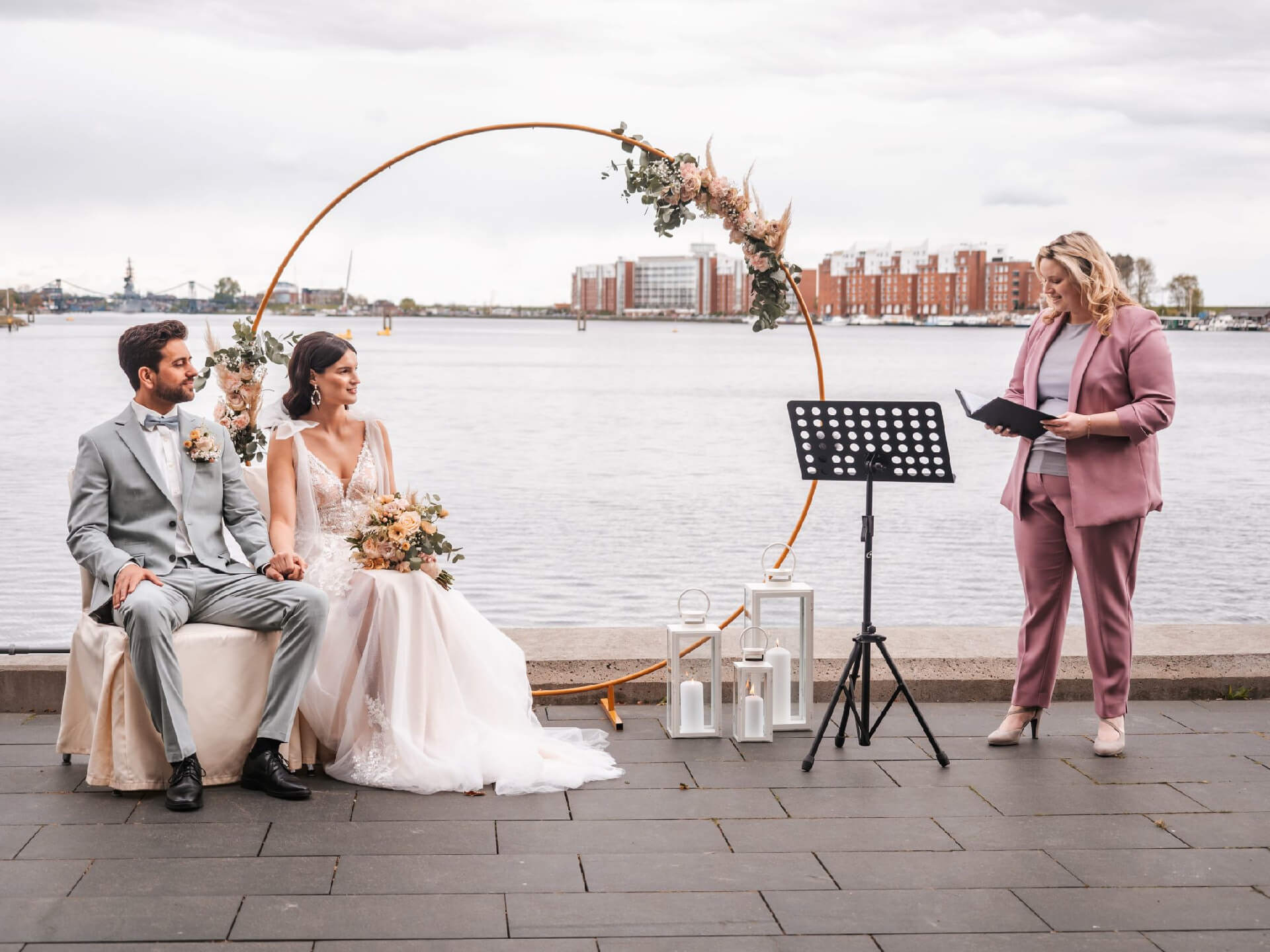 ATLANTIC Hotel Wilhelmshaven Wedding Ceremony