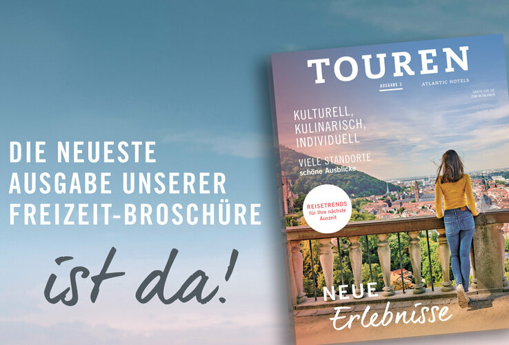 Die neue Touren Freizeitbroschüre ist da Das neue Cover der Touren Freizeit Broschüre