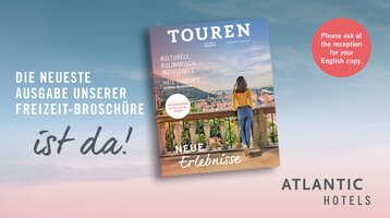 Die neue Touren Freizeitbroschüre ist da The new cover of the touren leisure brochure
