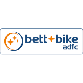 Logo des bett+bike vom adfc