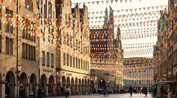 Bild des Münsteraner Prinzipialmarktes